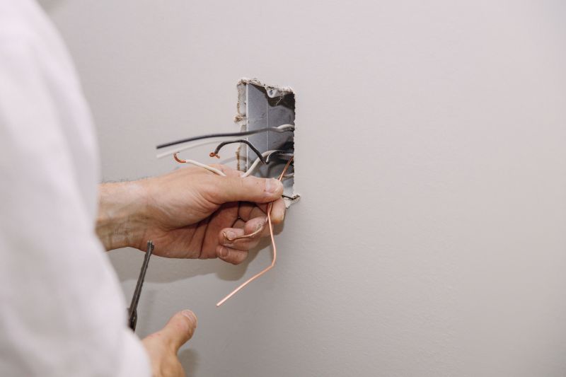 Electrical Outlet Relocation detail