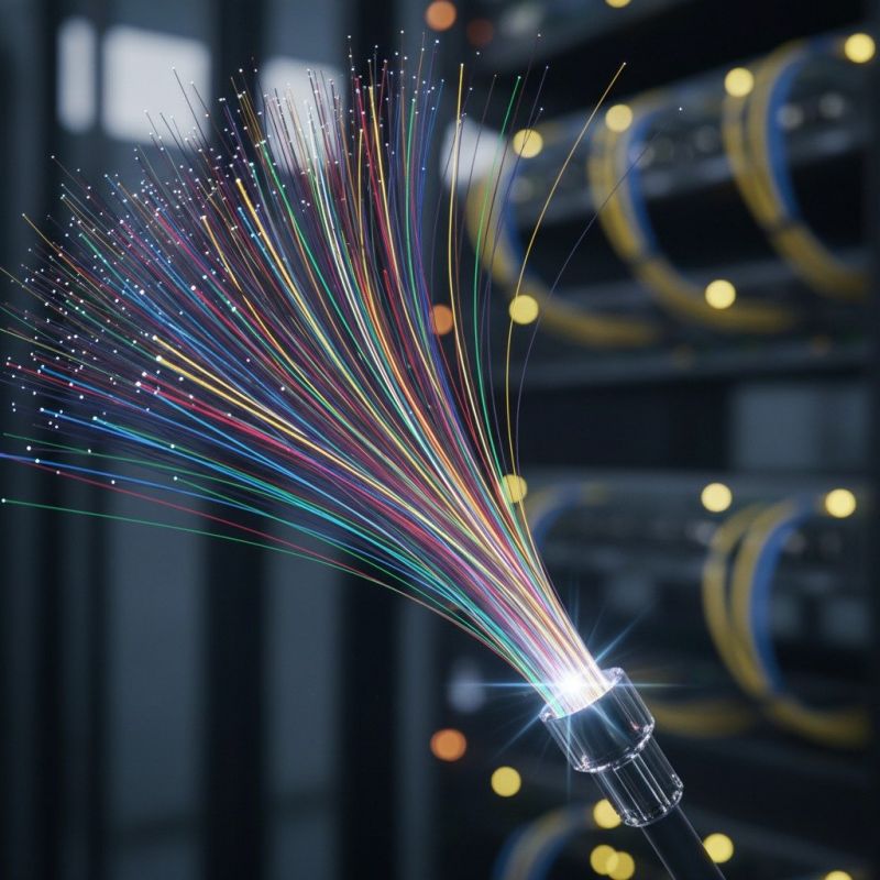 Fiber Optic Cable Installation detail