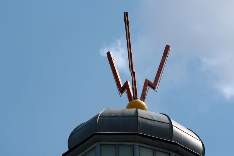 Lightning Rod Installation detail