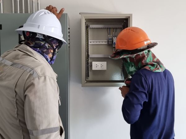 Electrical Control Box Install